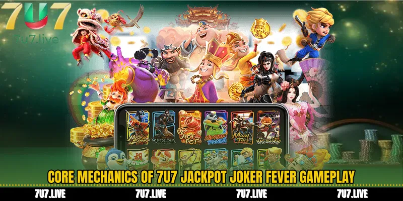 Core Mechanics of 7U7 Jackpot Joker Fever Gameplay